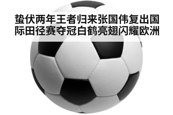 蛰伏两年王者归来张国伟复出国际田径赛夺冠白鹤亮翅闪耀欧洲